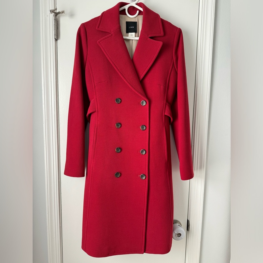 Vintage JCrew Wool Coat, Size 2
